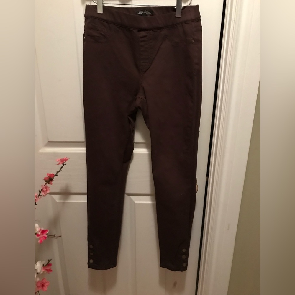 Charlie B Dark Brown Trousers